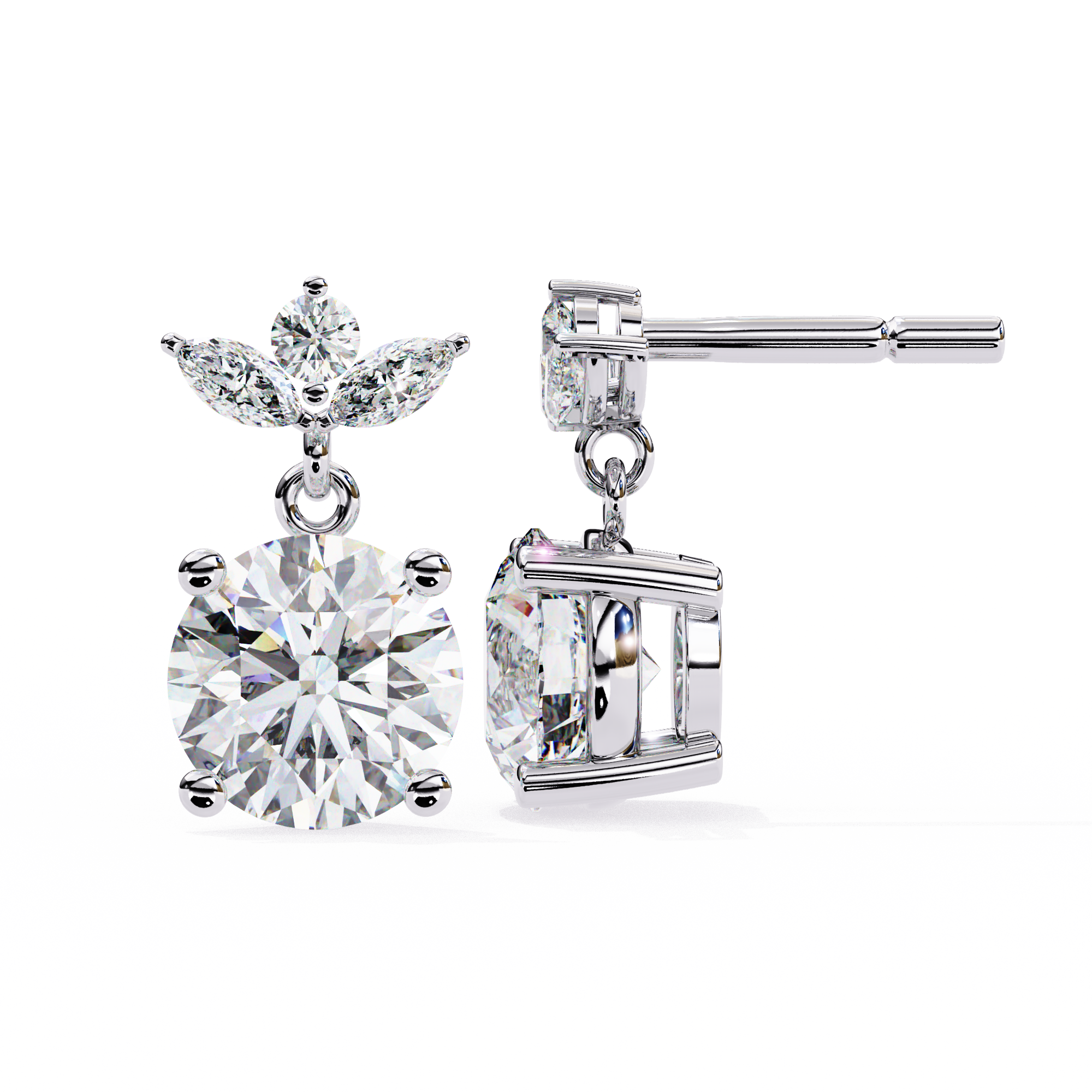 Azariah Diamond Earring