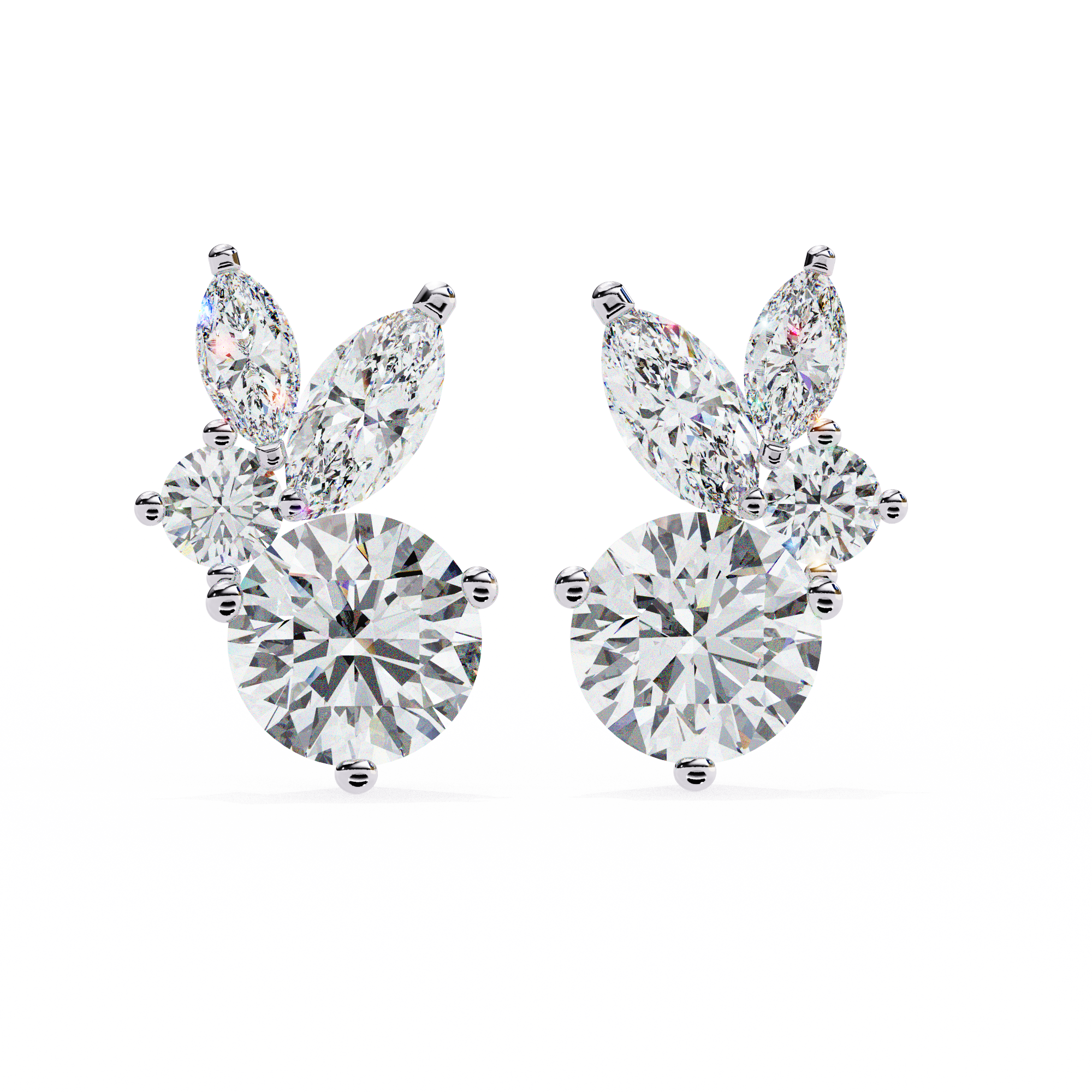 Dallas Diamond Earring