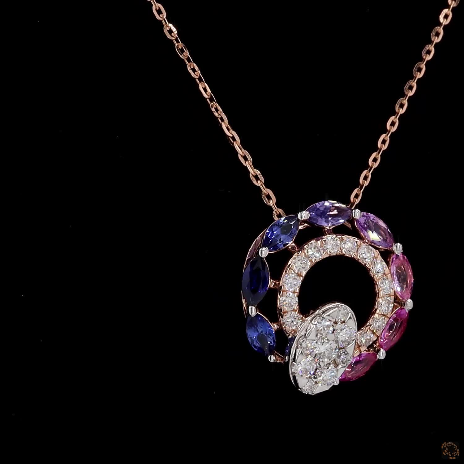 Aurora Orbit Necklace