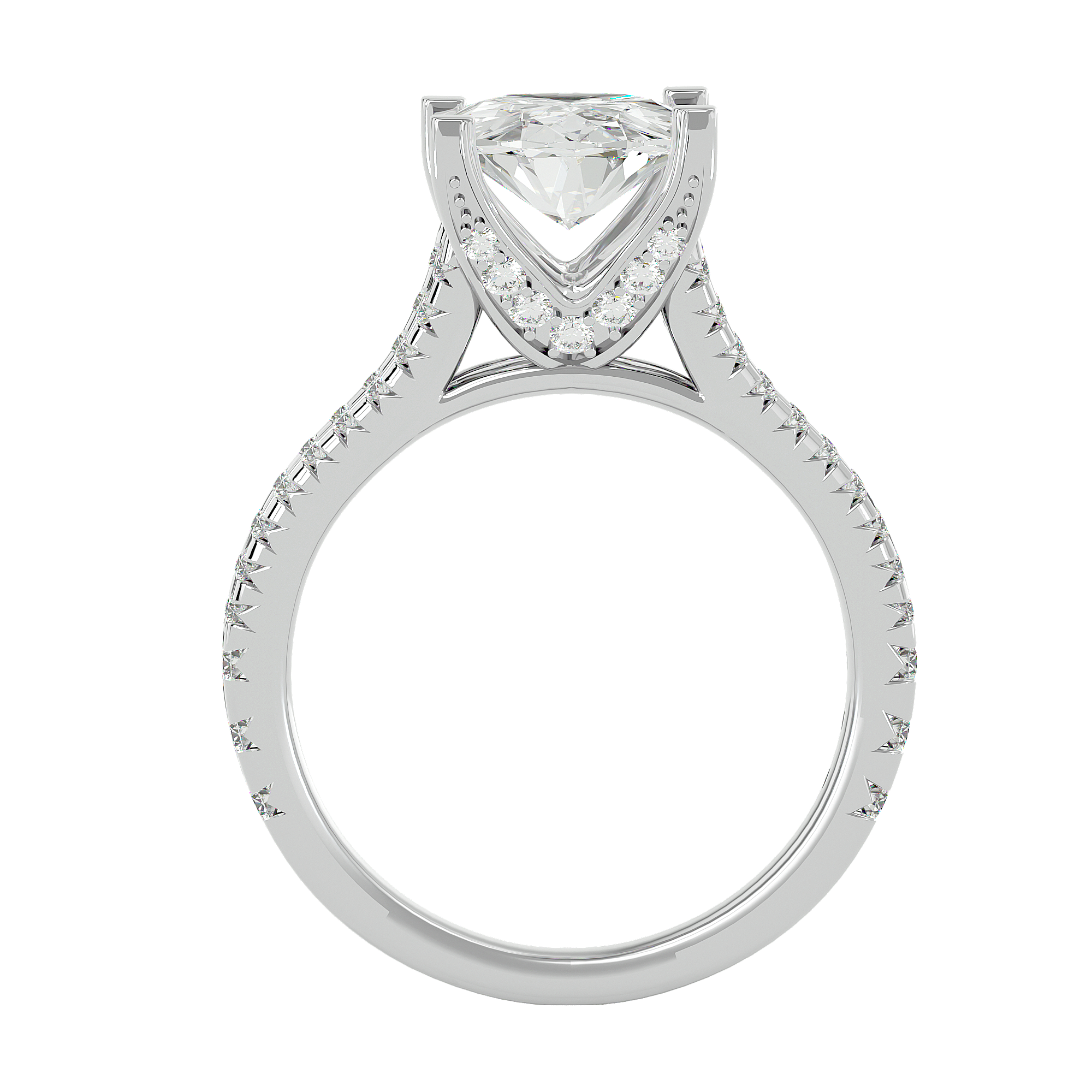 Amelie Diamond Solitaire Ring