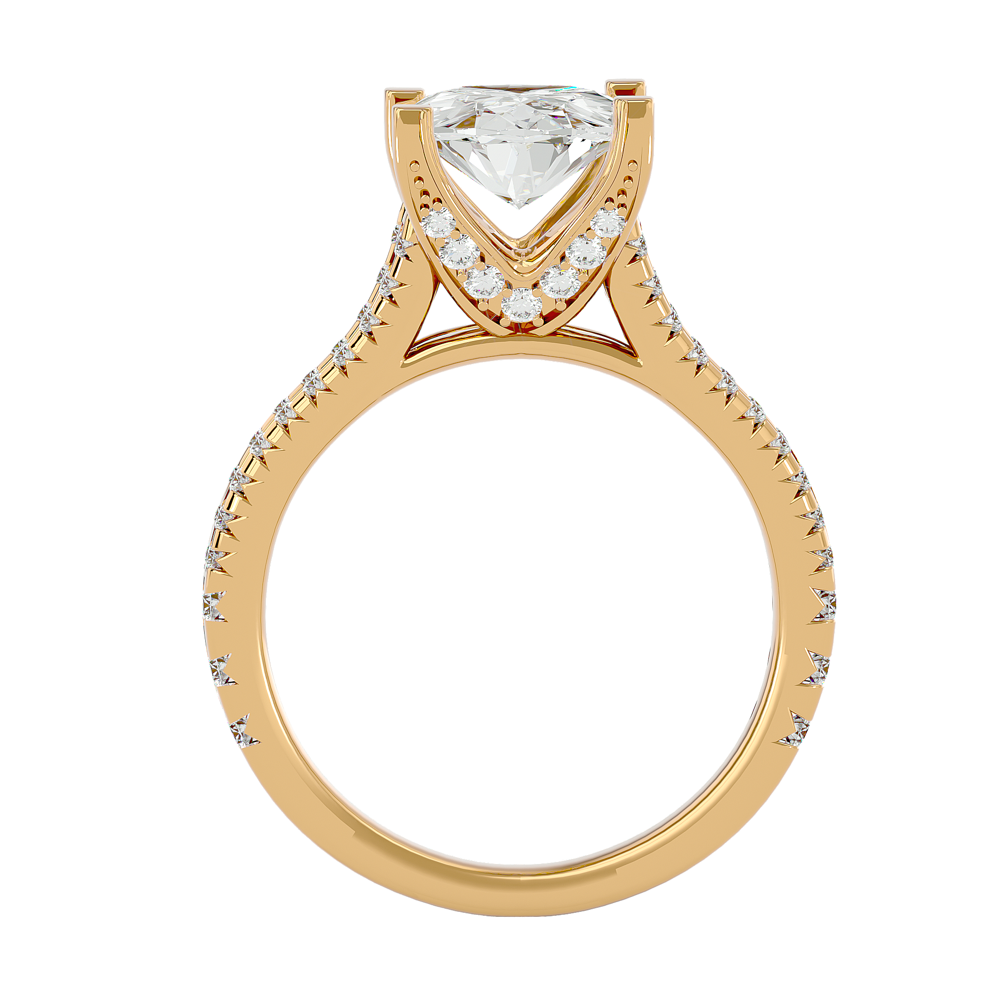 Amelie Diamond Solitaire Ring