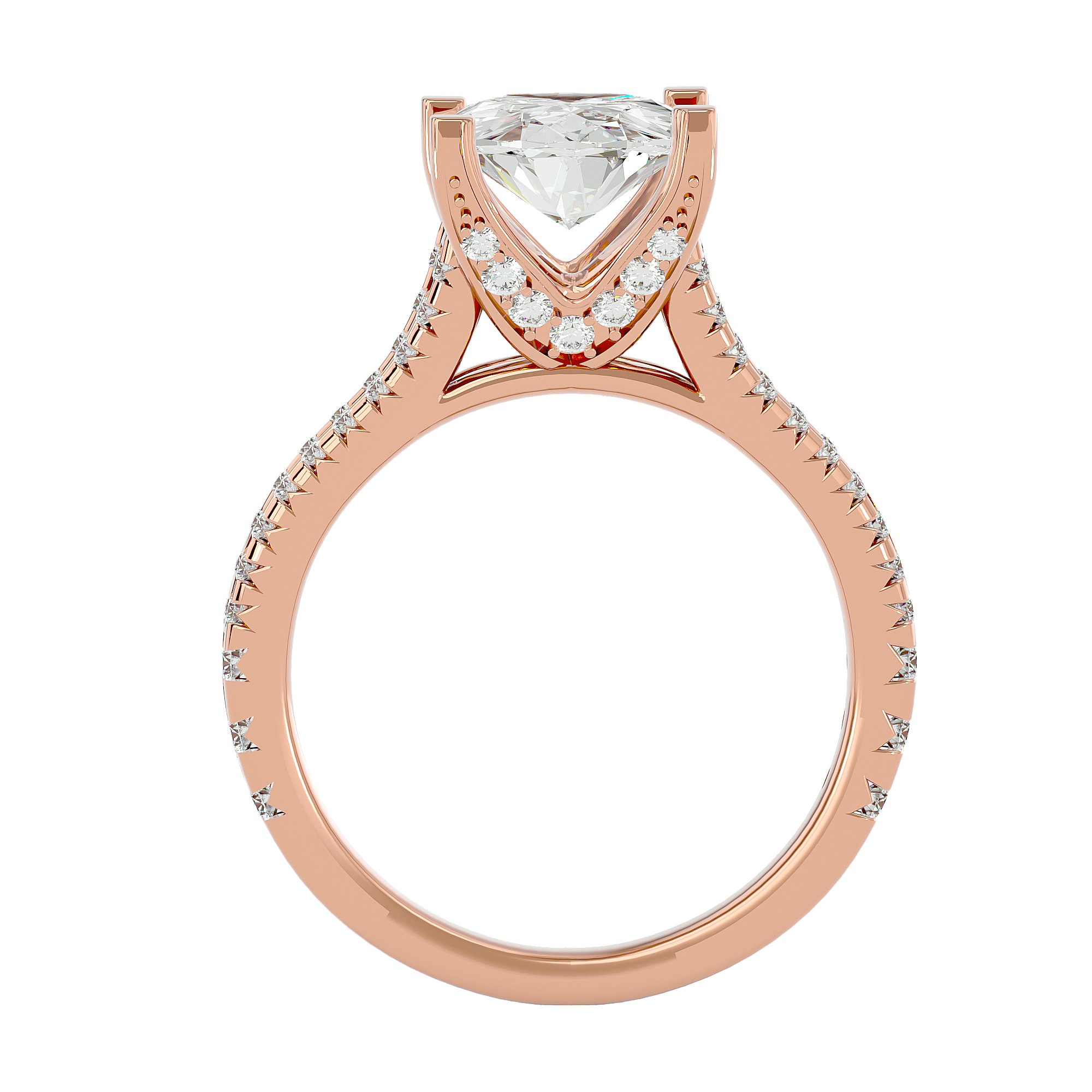 Amelie Diamond Solitaire Ring