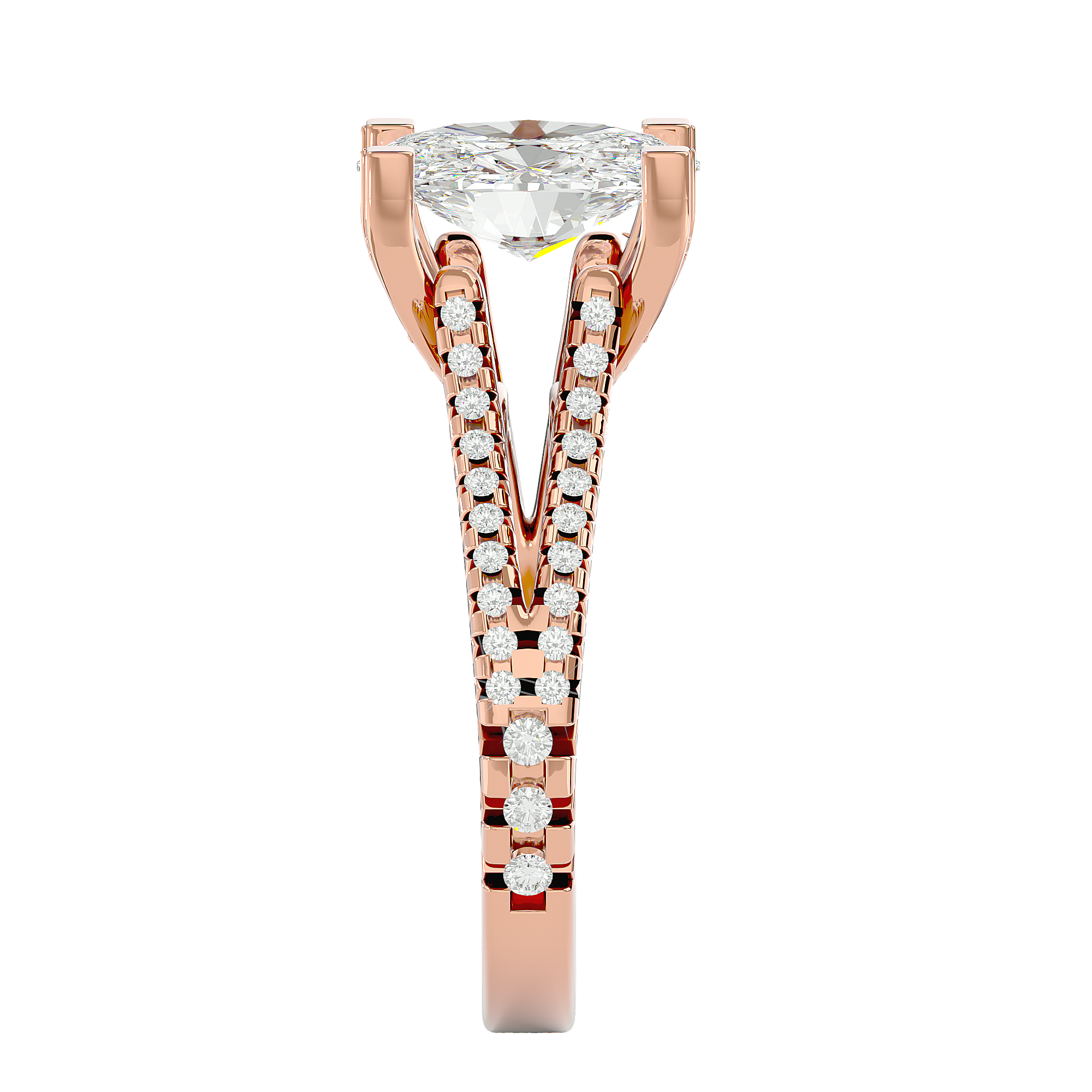 Amelie Diamond Solitaire Ring