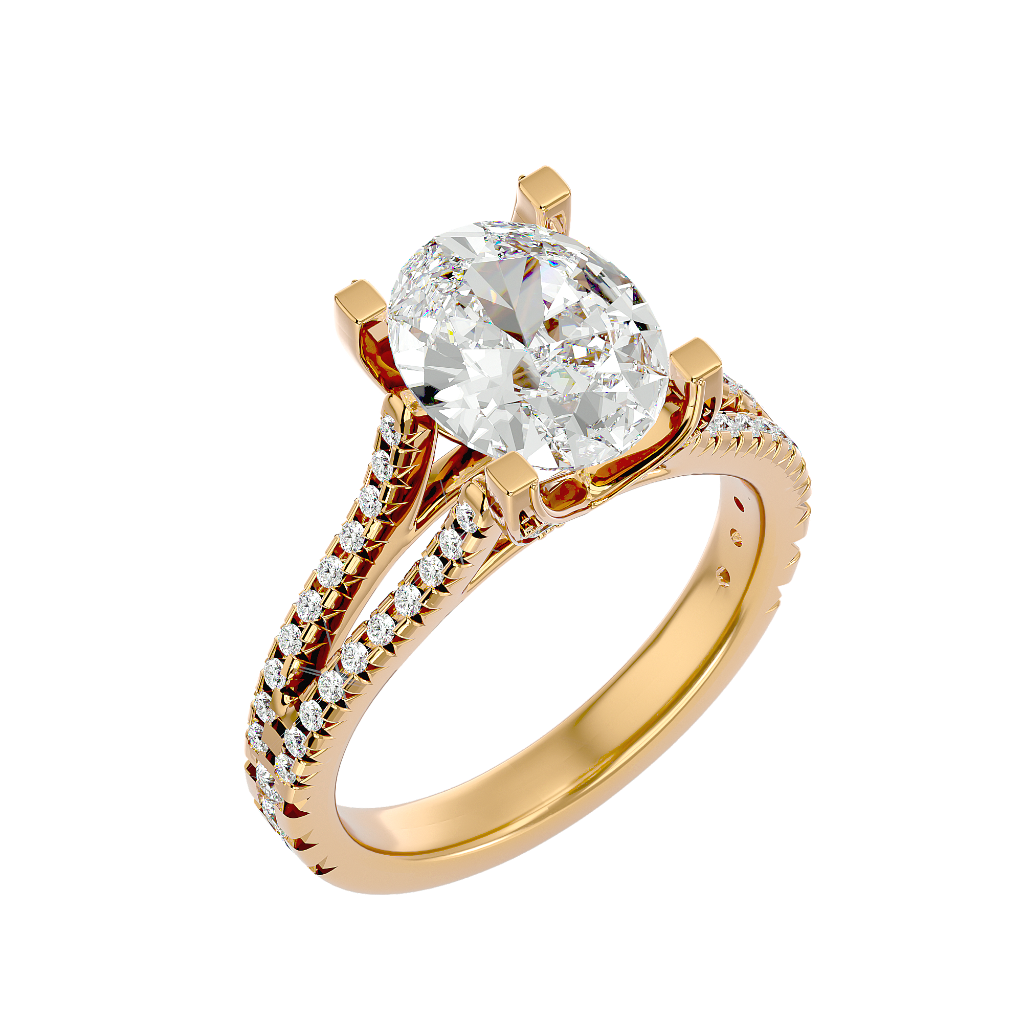 Amelie Diamond Solitaire Ring