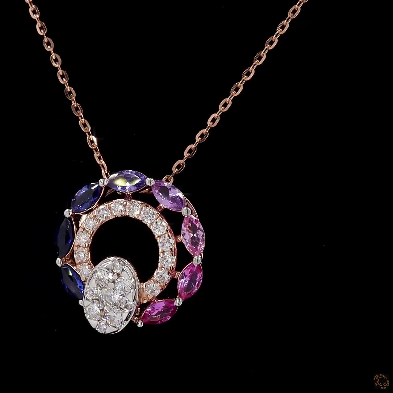 Aurora Orbit Necklace