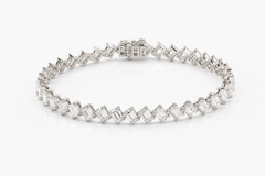 Celestia Emerald Tennis Bracelet