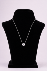Aurreva Luna Classic Pendant - Round .5 ctw