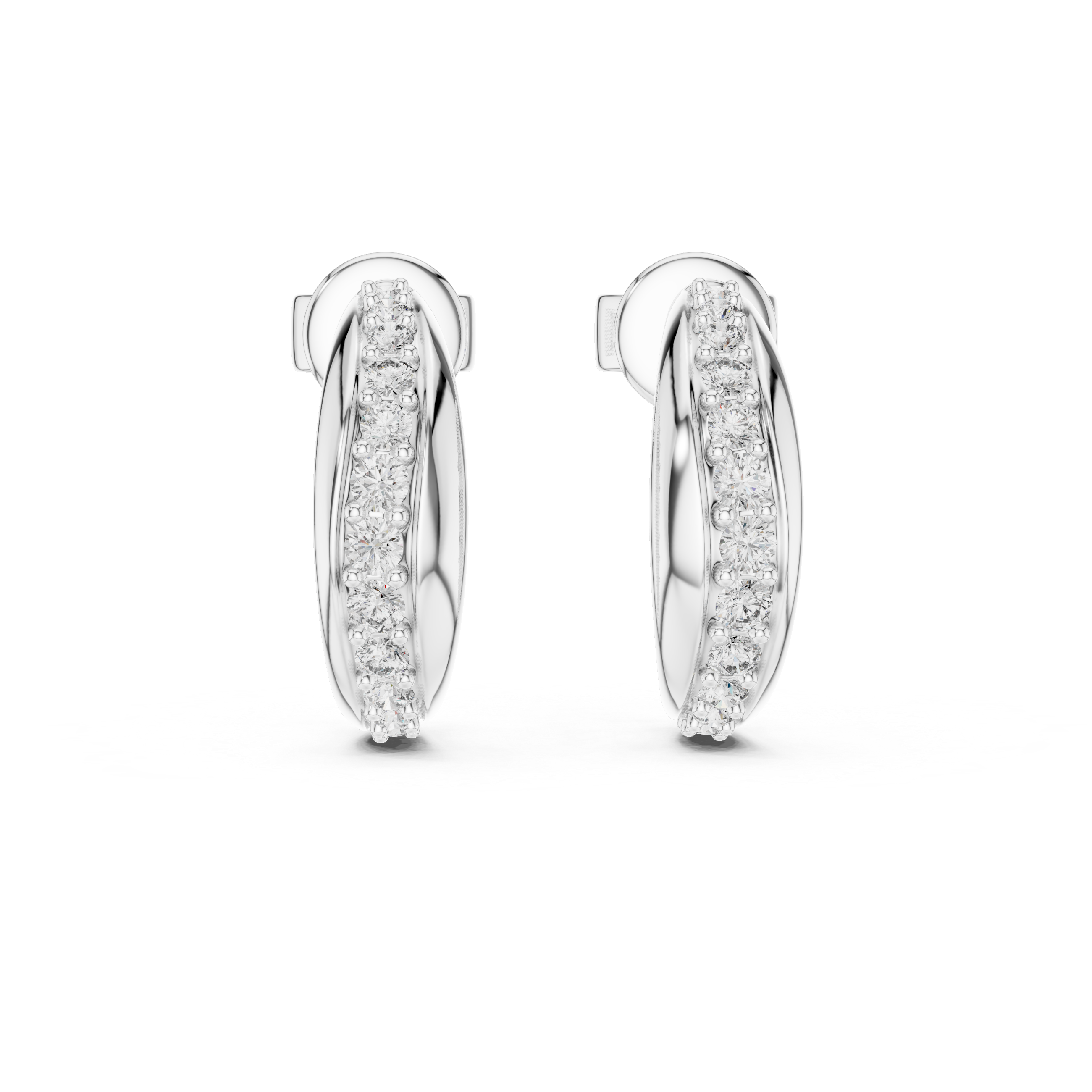 Whitley Diamond Earring