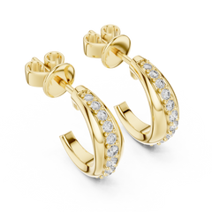 Whitley Diamond Earring