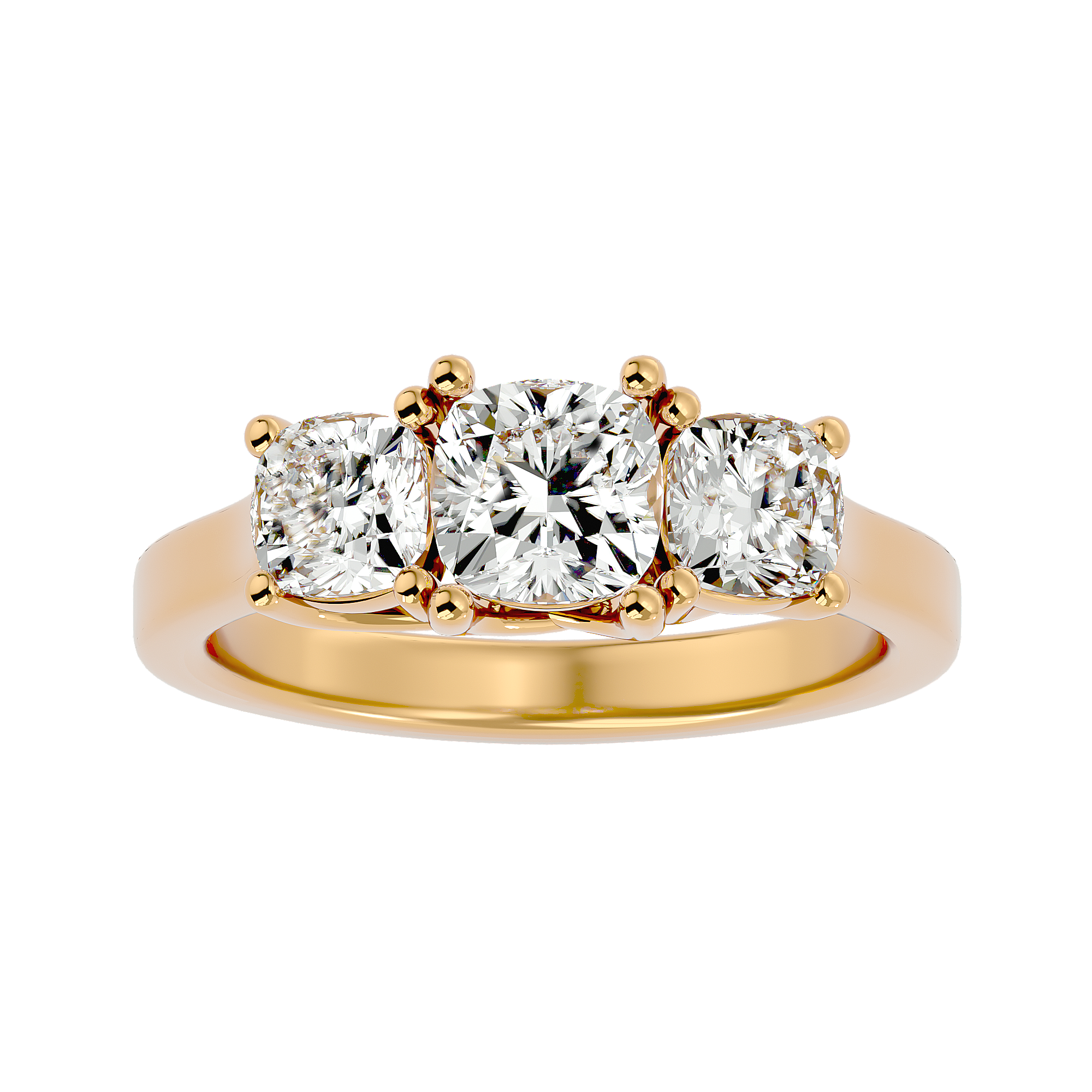 Priscilla Three Stone Ring