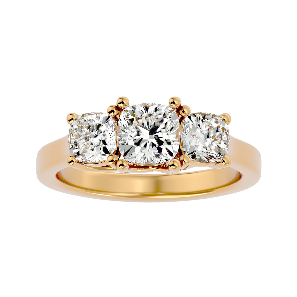 Priscilla Three Stone Ring