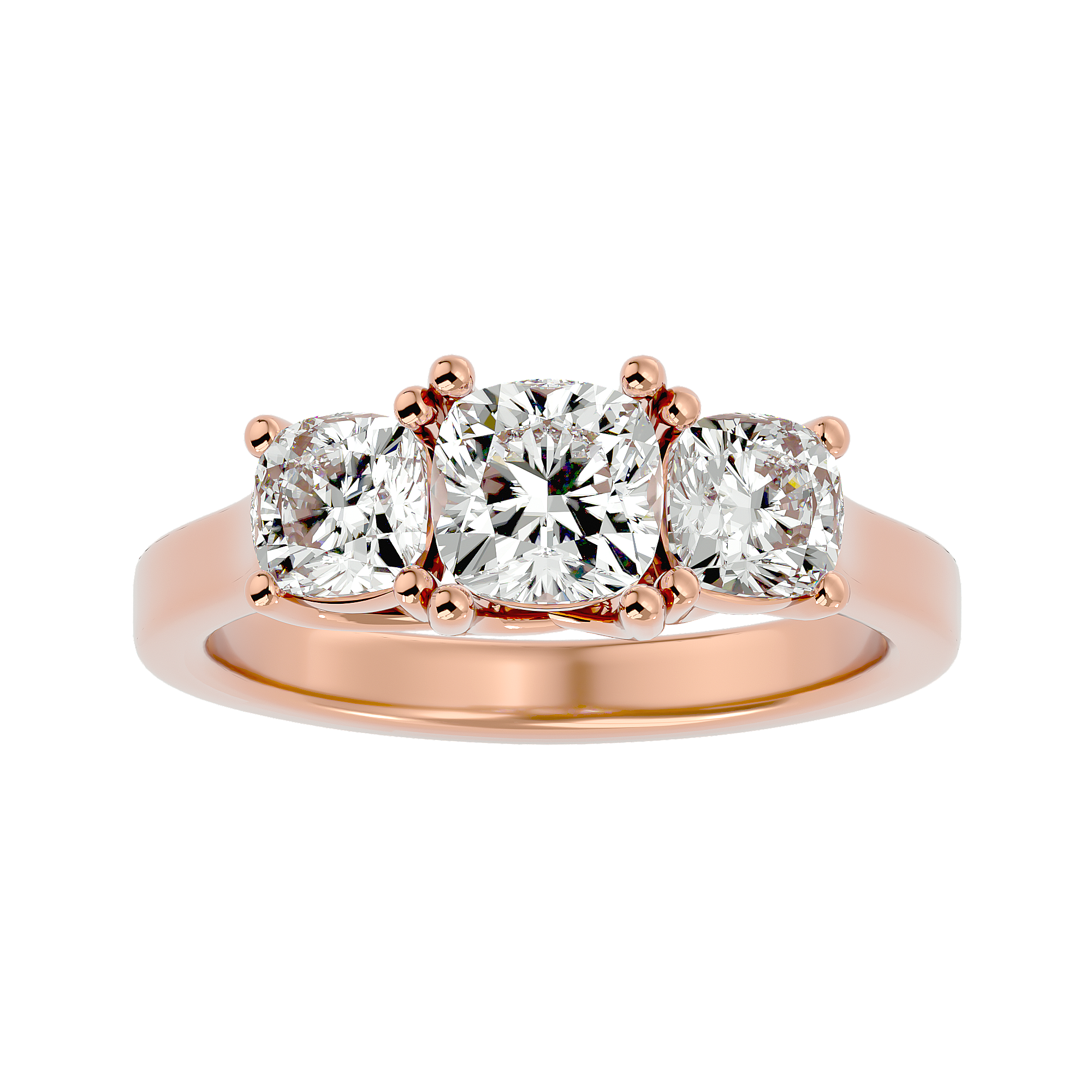 Priscilla Three Stone Ring