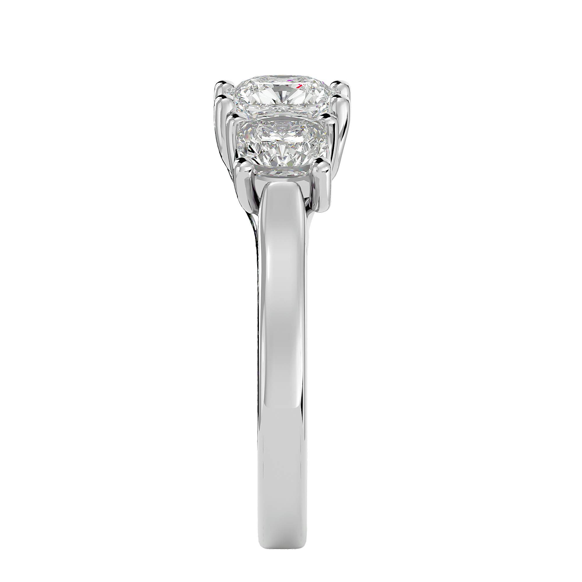 Priscilla Three Stone Ring