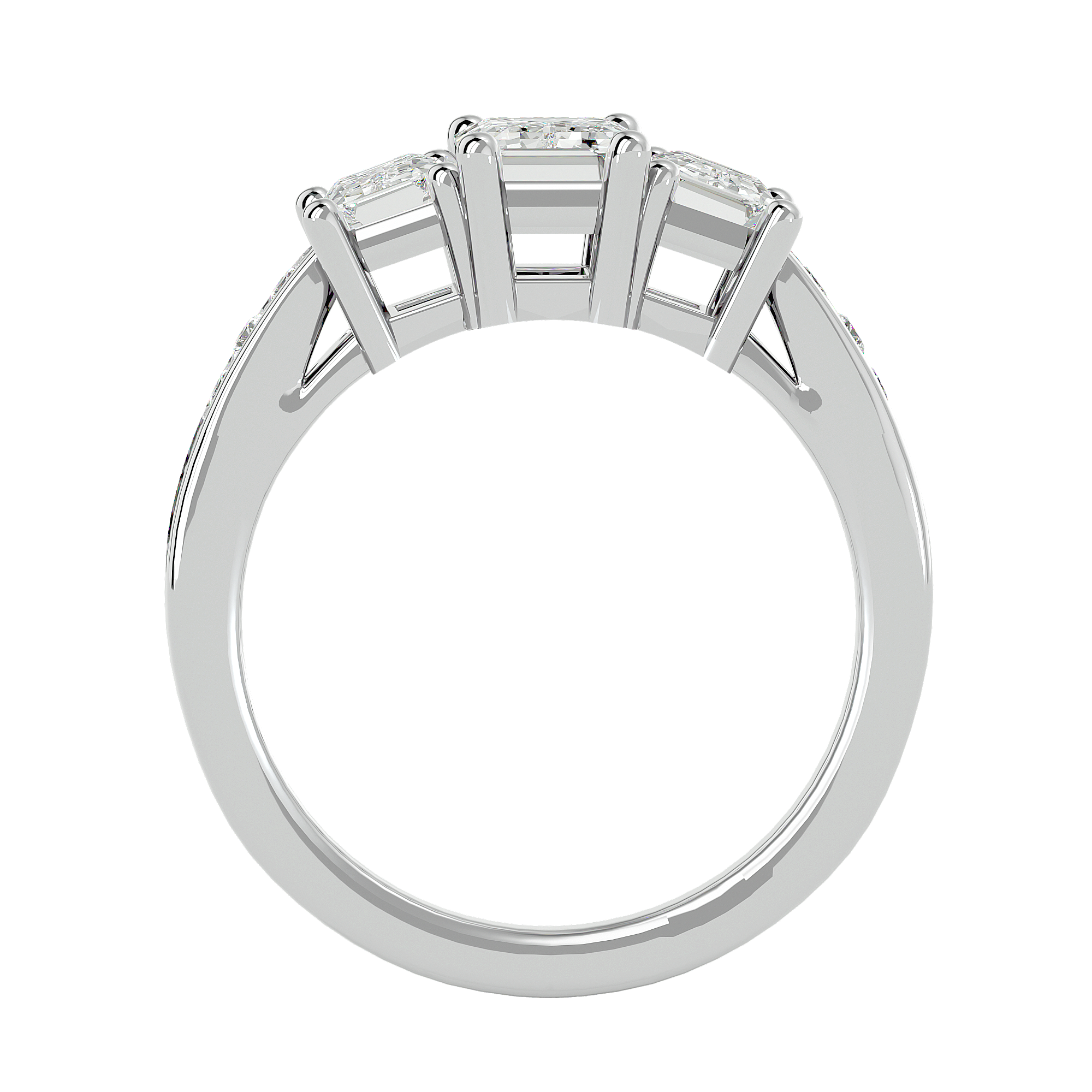 Marie Three Stone Ring