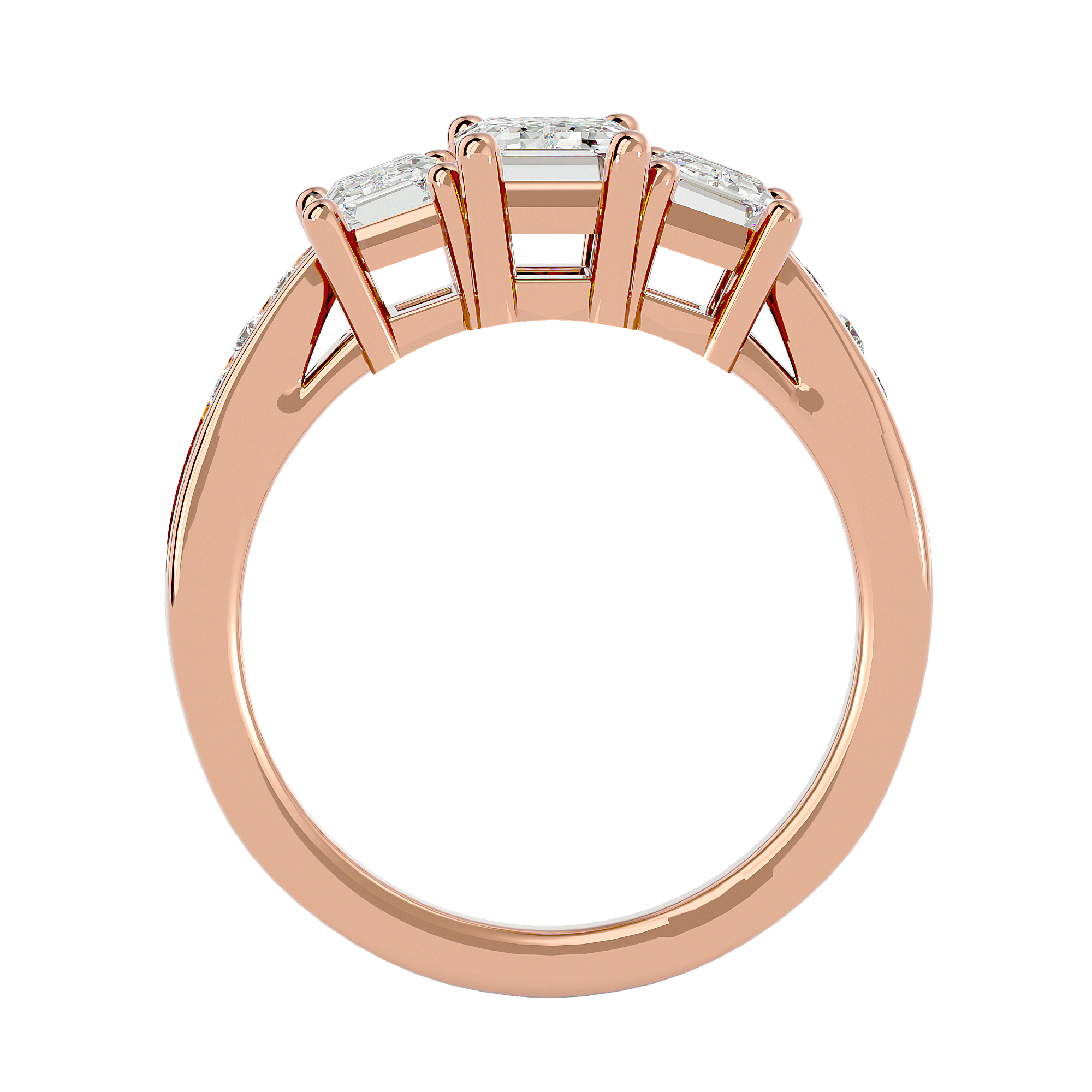 Marie Three Stone Ring