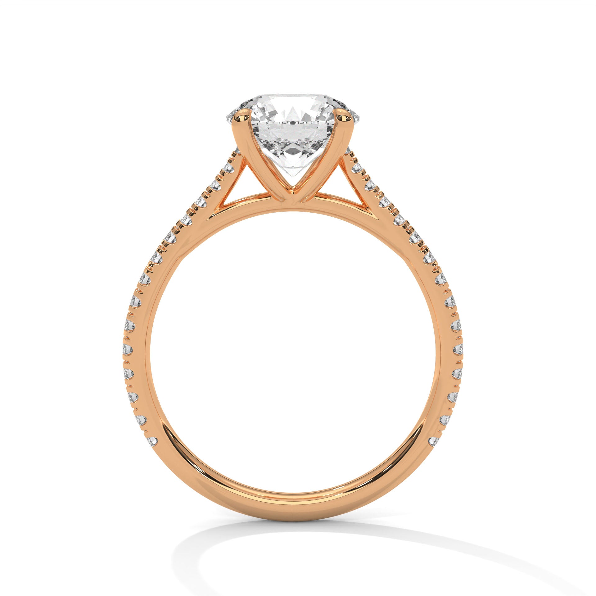 Pearl Solitaire Ring
