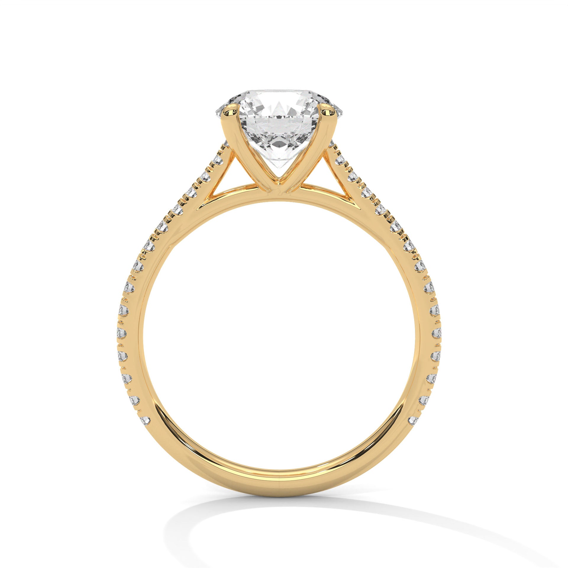 Pearl Solitaire Ring