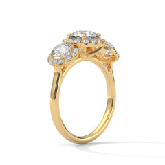 Savanna Three stone Ring