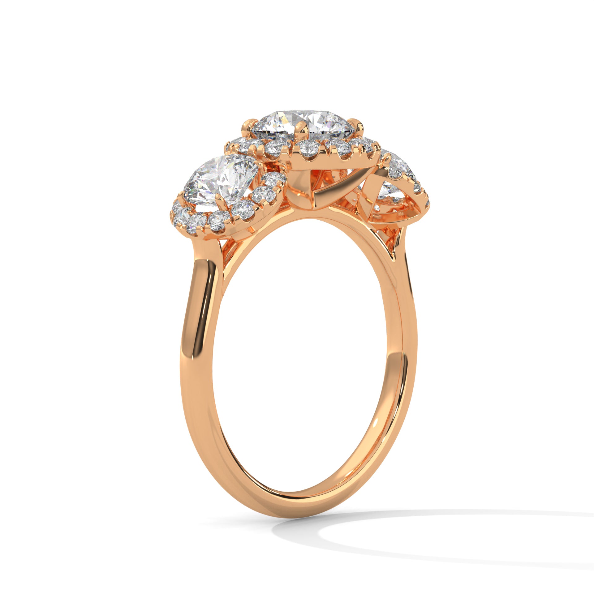 Savanna Three stone Ring