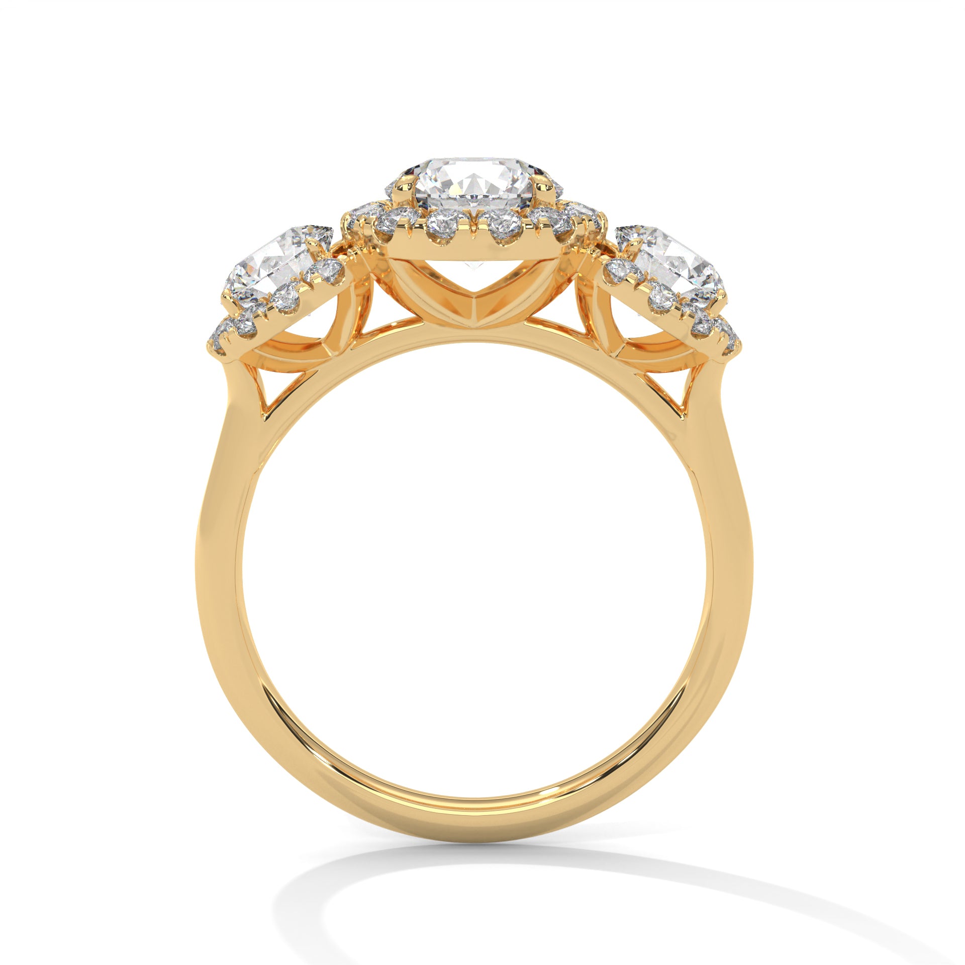 Savanna Three stone Ring