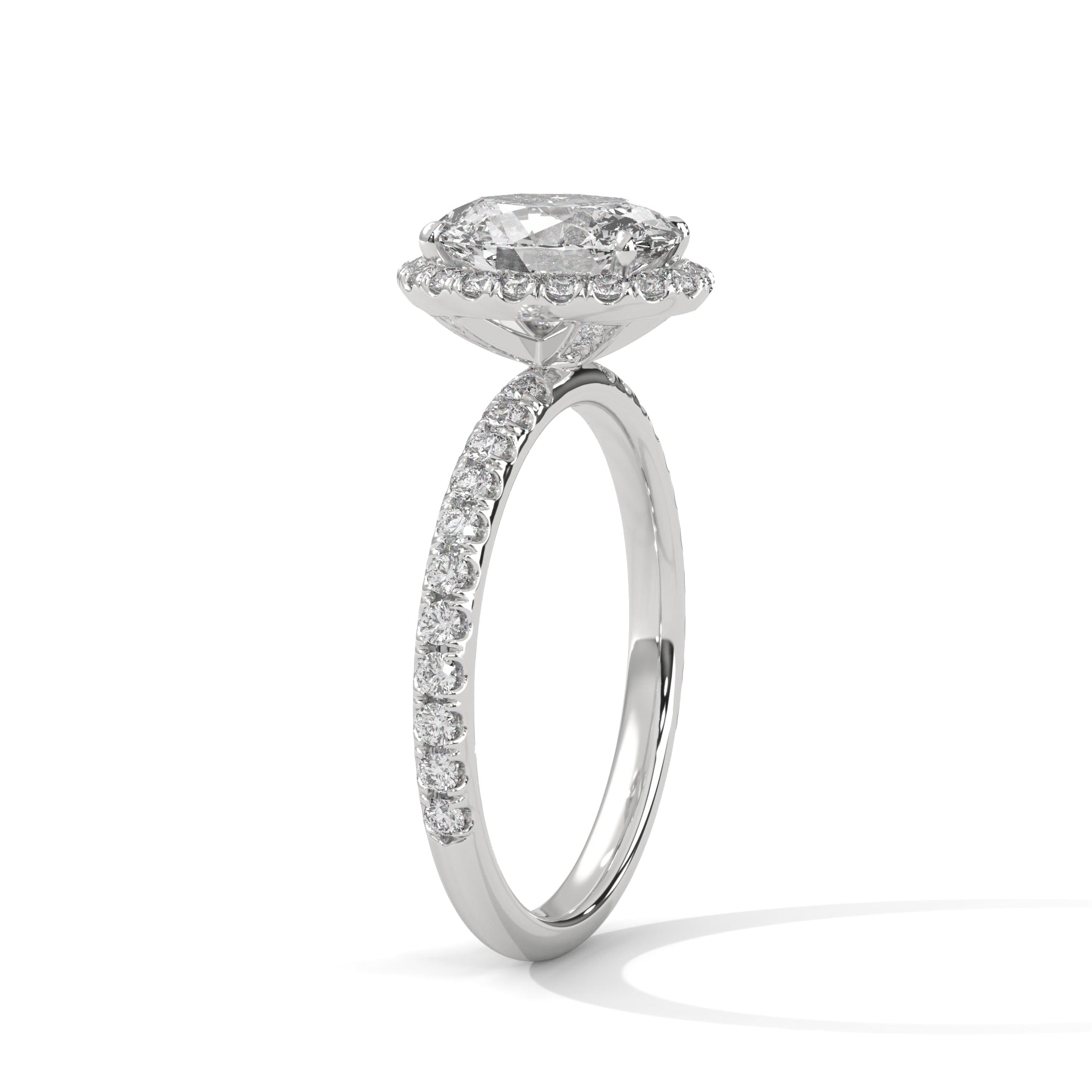 Paisleigh Halo  Ring