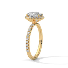 Paisleigh Halo  Ring
