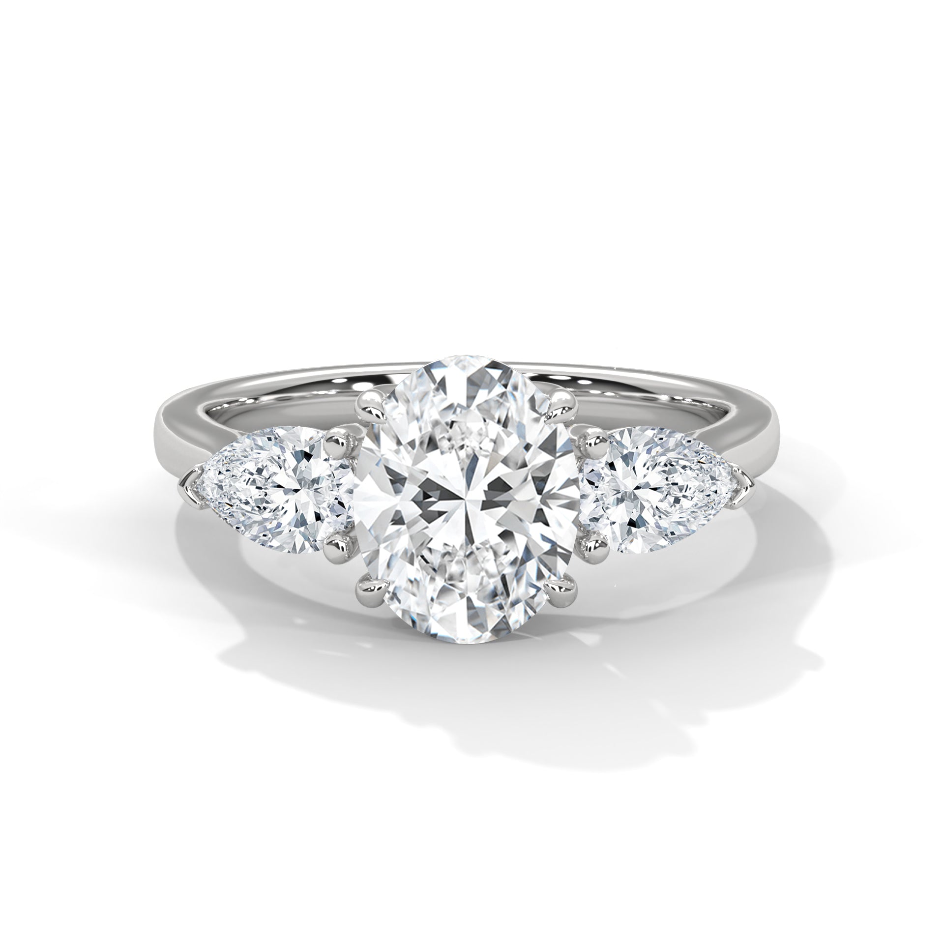 Alessia Three Stone Ring