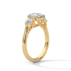 Alessia Three Stone Ring