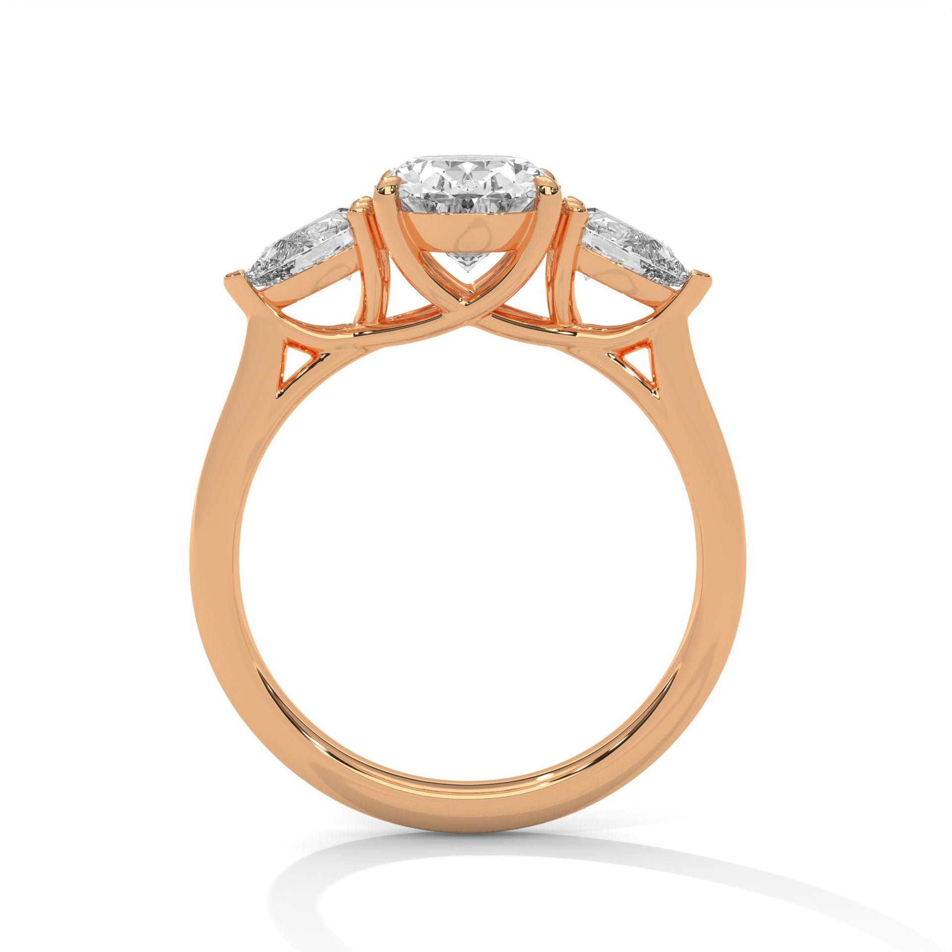 Alessia Three Stone Ring