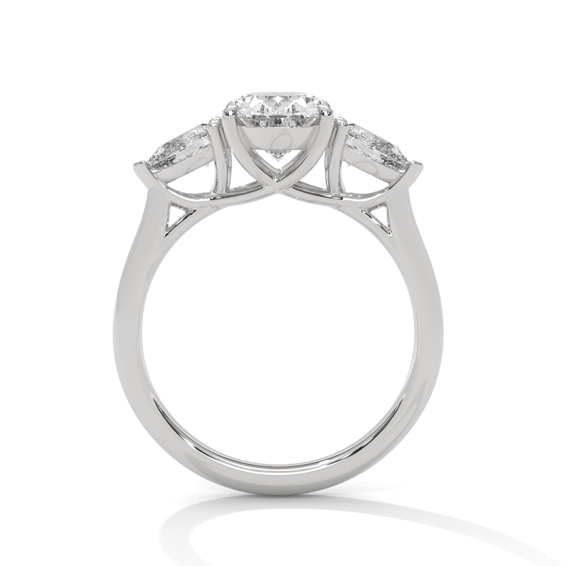 Alessia Three Stone Ring