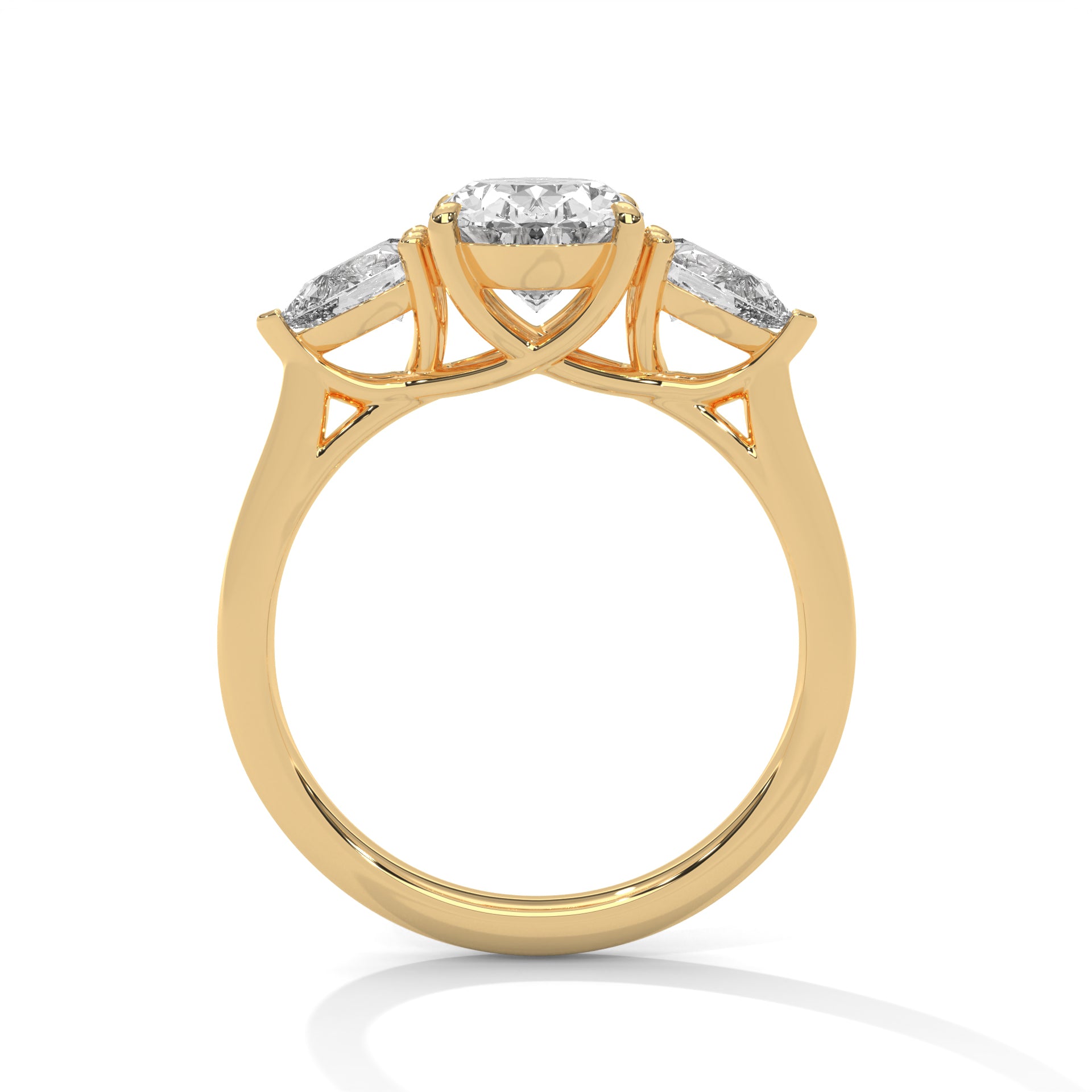 Alessia Three Stone Ring