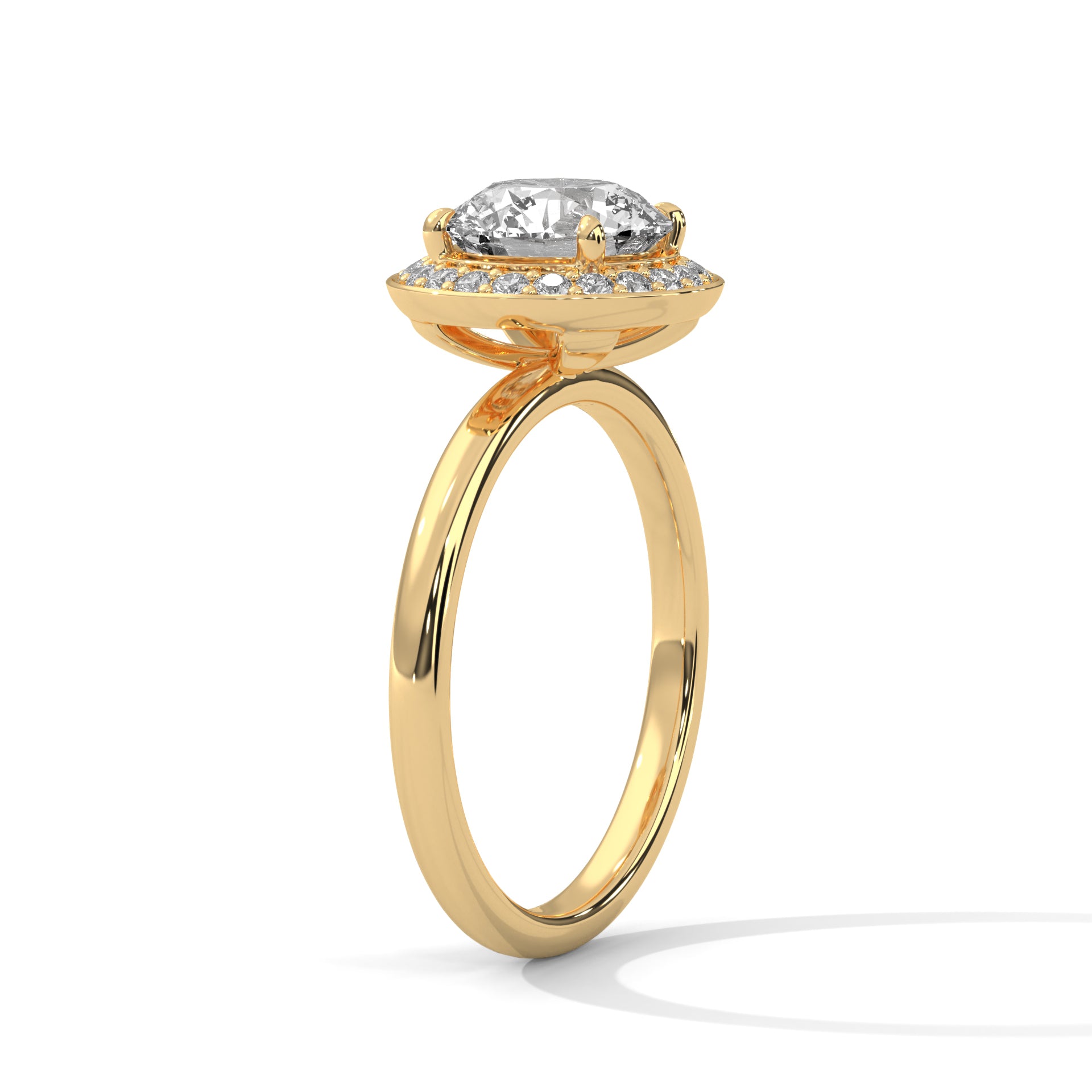 Reina Halo Ring
