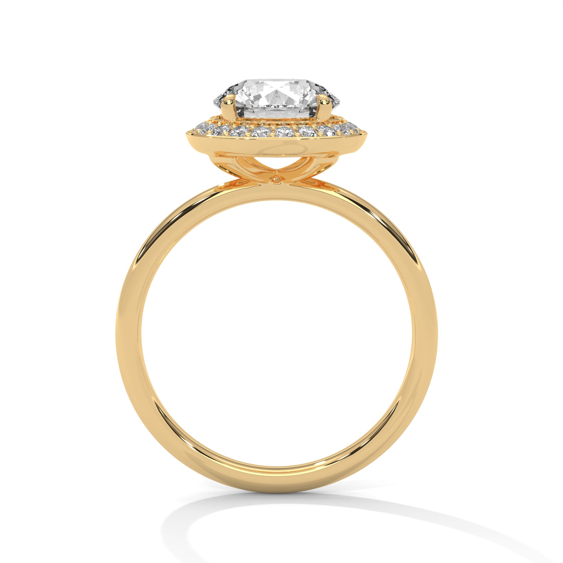 Reina Halo Ring