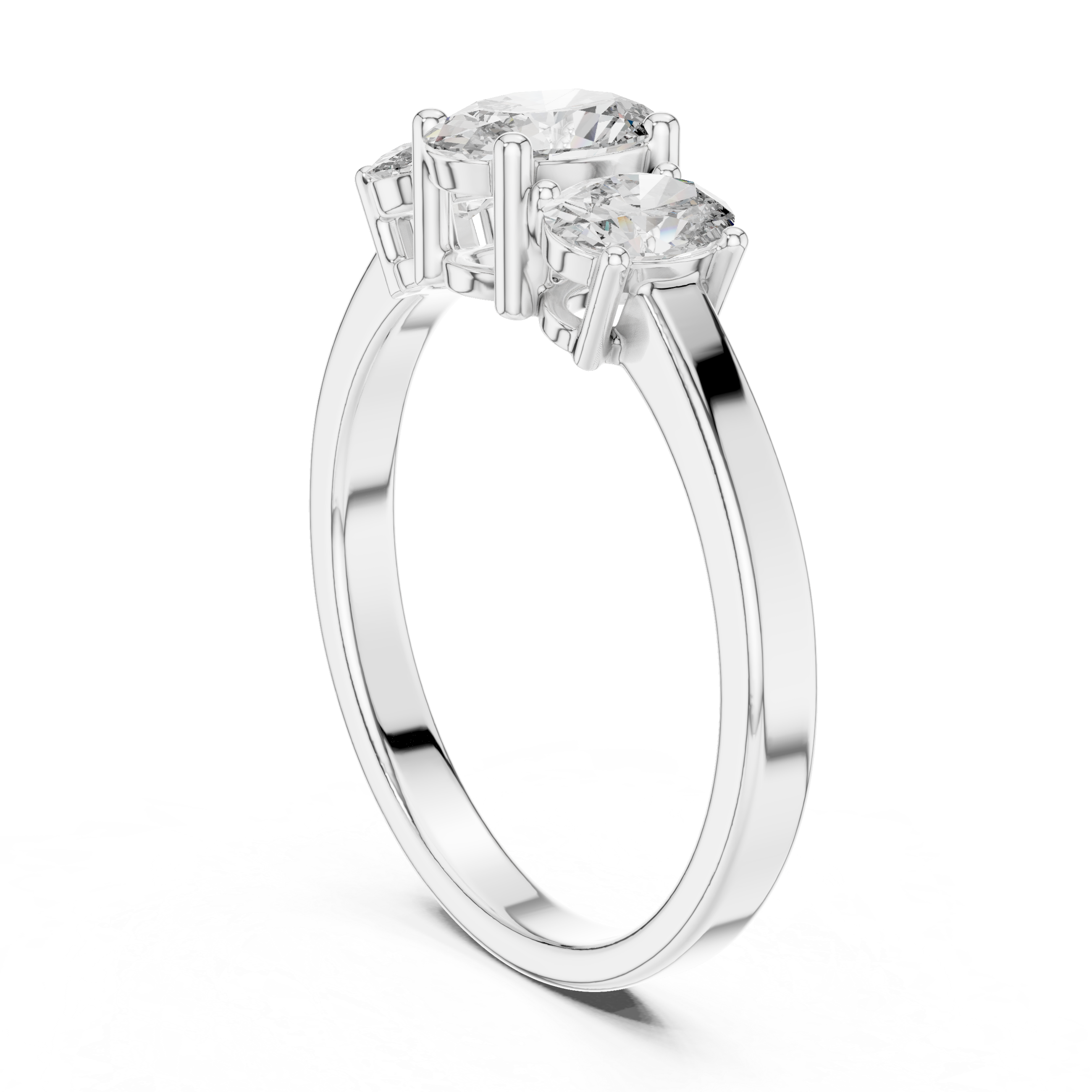 Julie Three Stone Ring