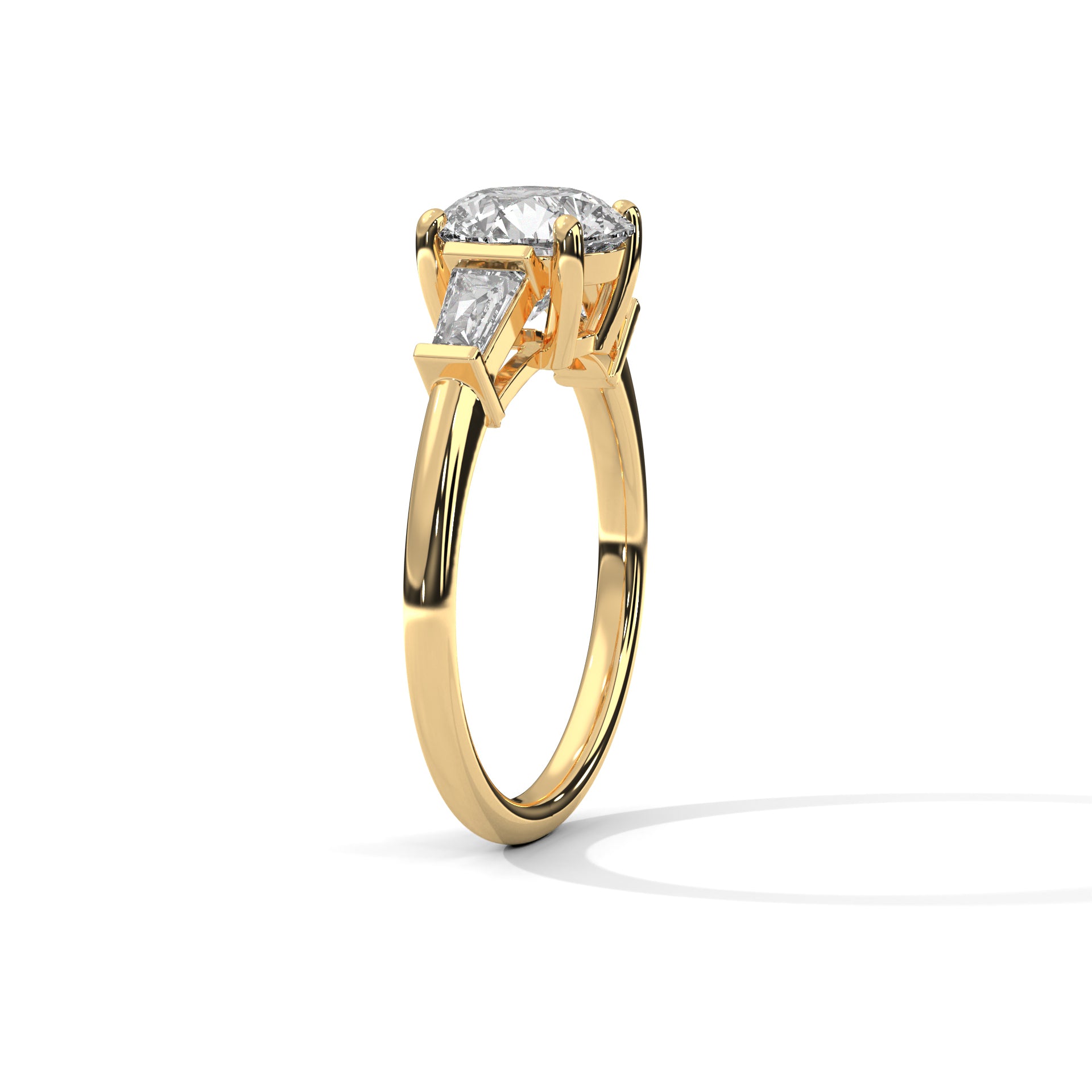 Jaelynn Three stone Ring