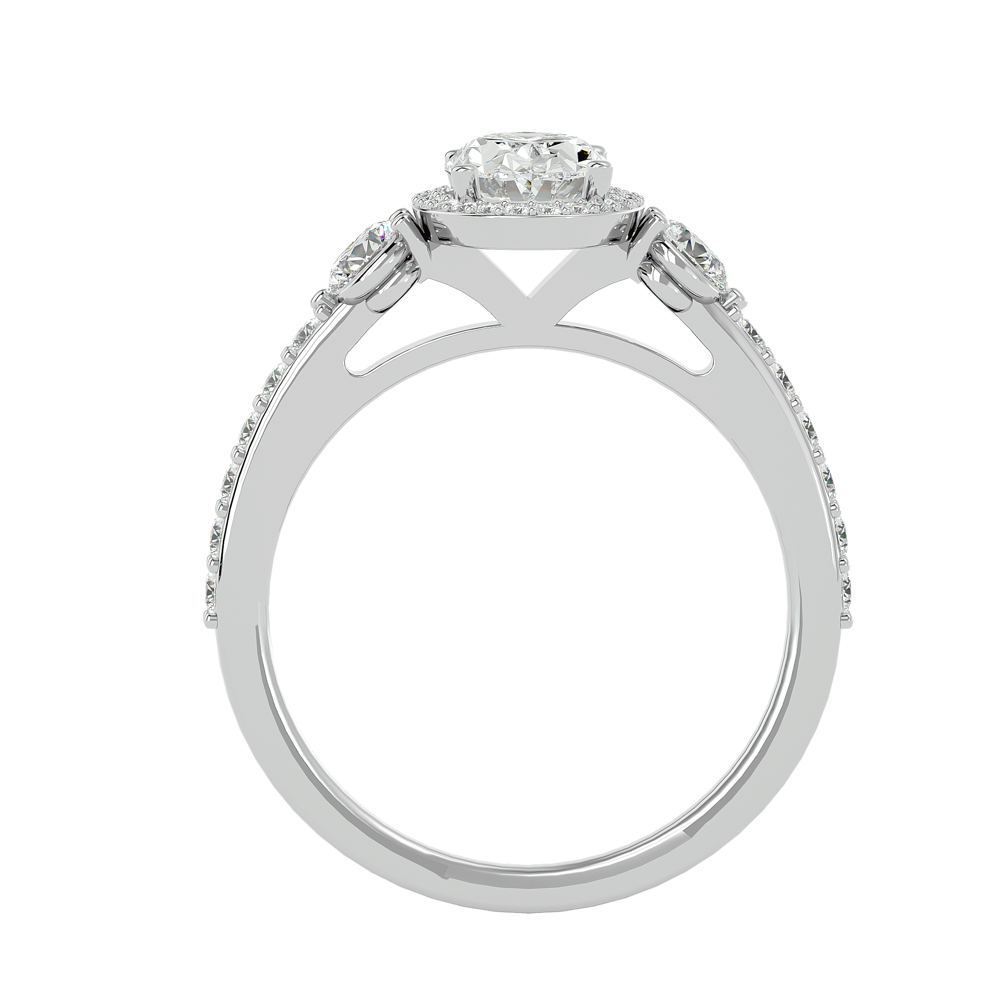 Addilynn Halo Ring
