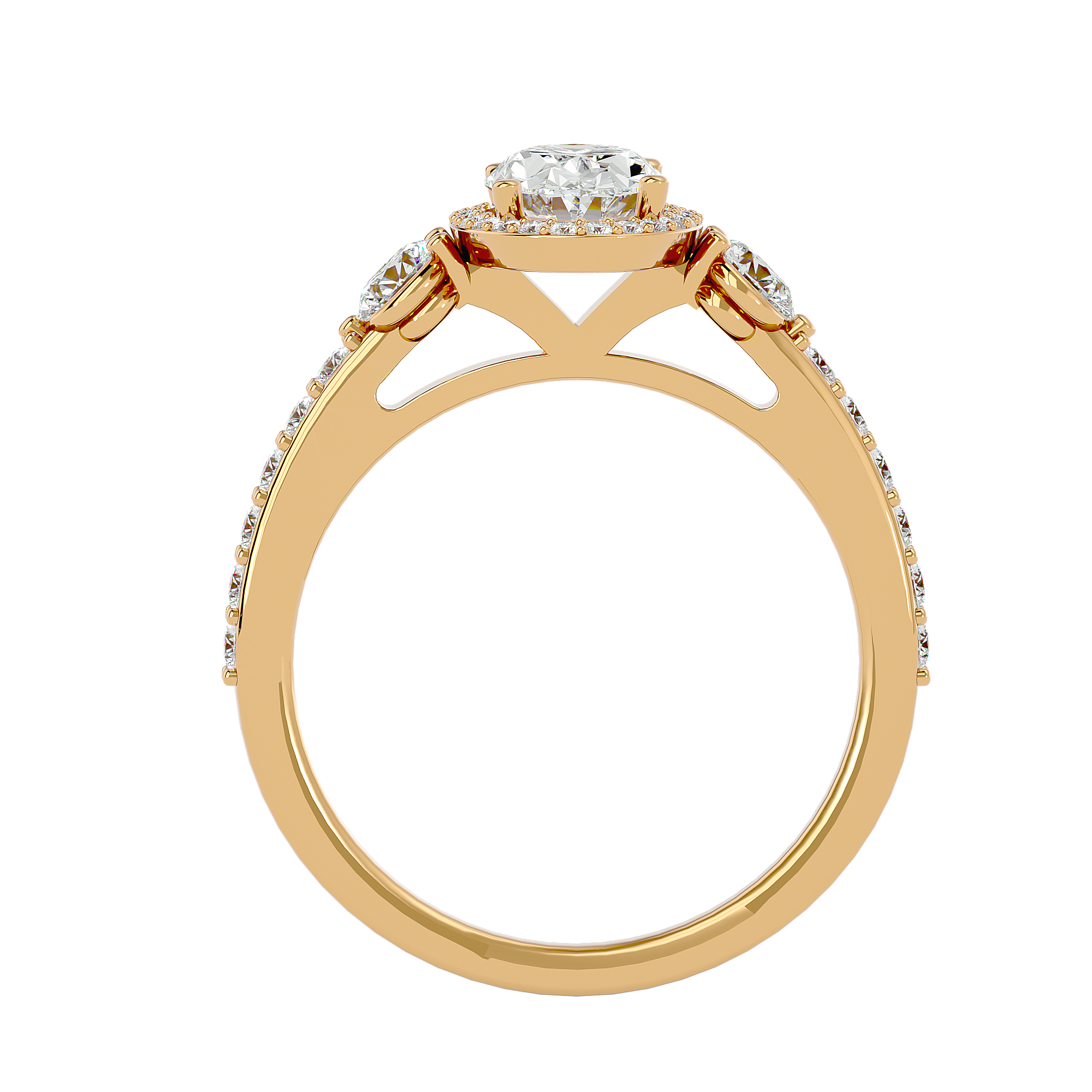 Addilynn Halo Ring
