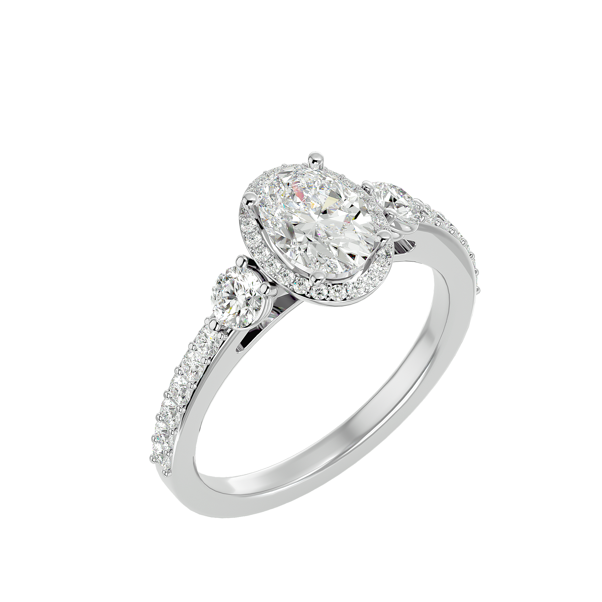 Addilynn Halo Ring