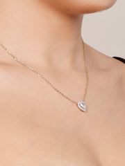 Aurreva Love Halo Pendant – Heart .7 ctw