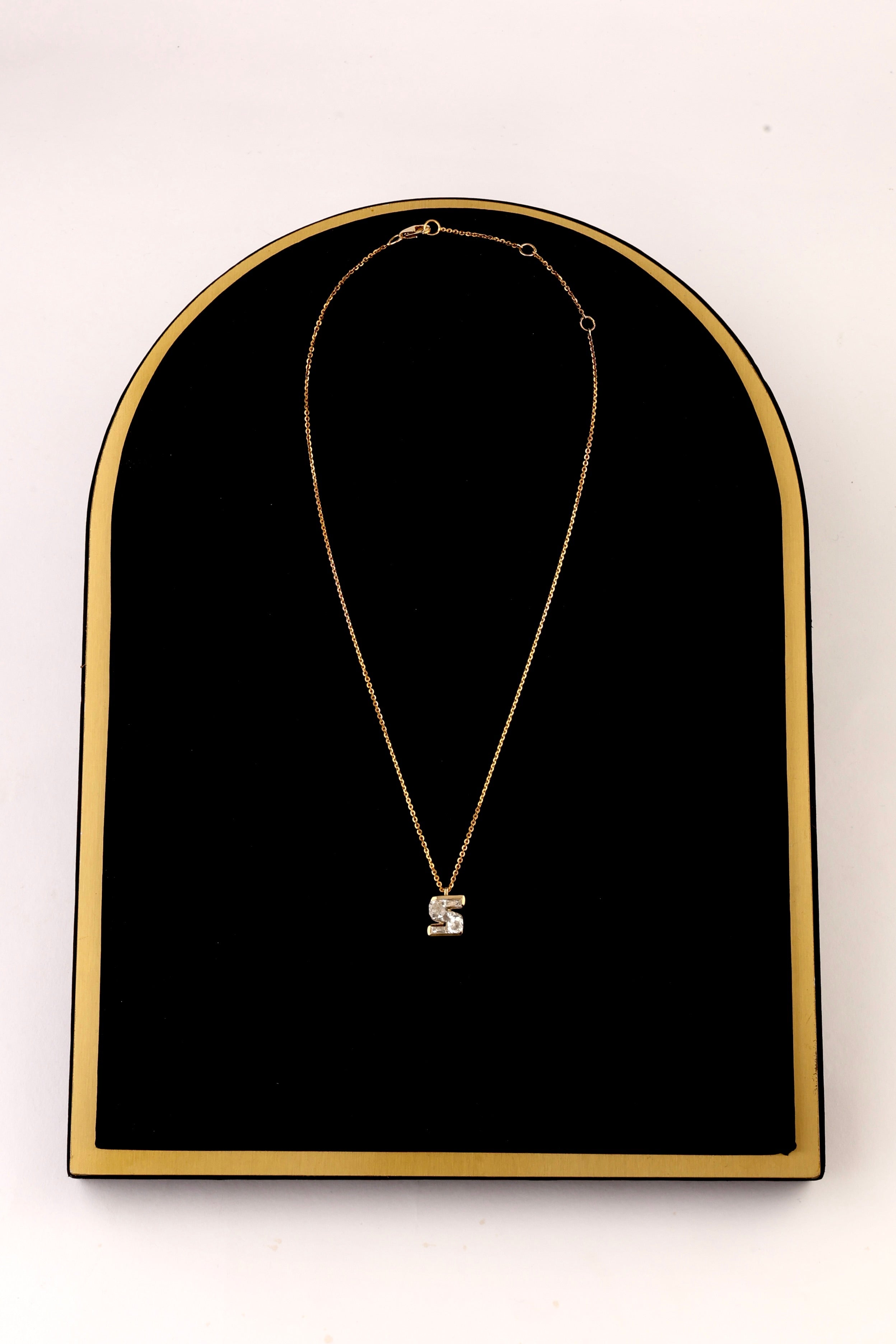 Aurreva Forever Diamond Initial Pendant  3 CTW