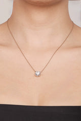 Aurreva Luna Classic Pendant - Round 3 ctw