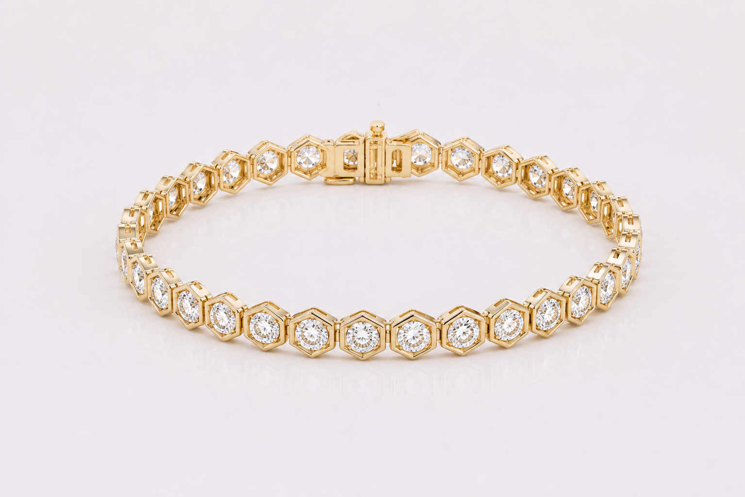 Hexa Lumière Diamond Bracelet