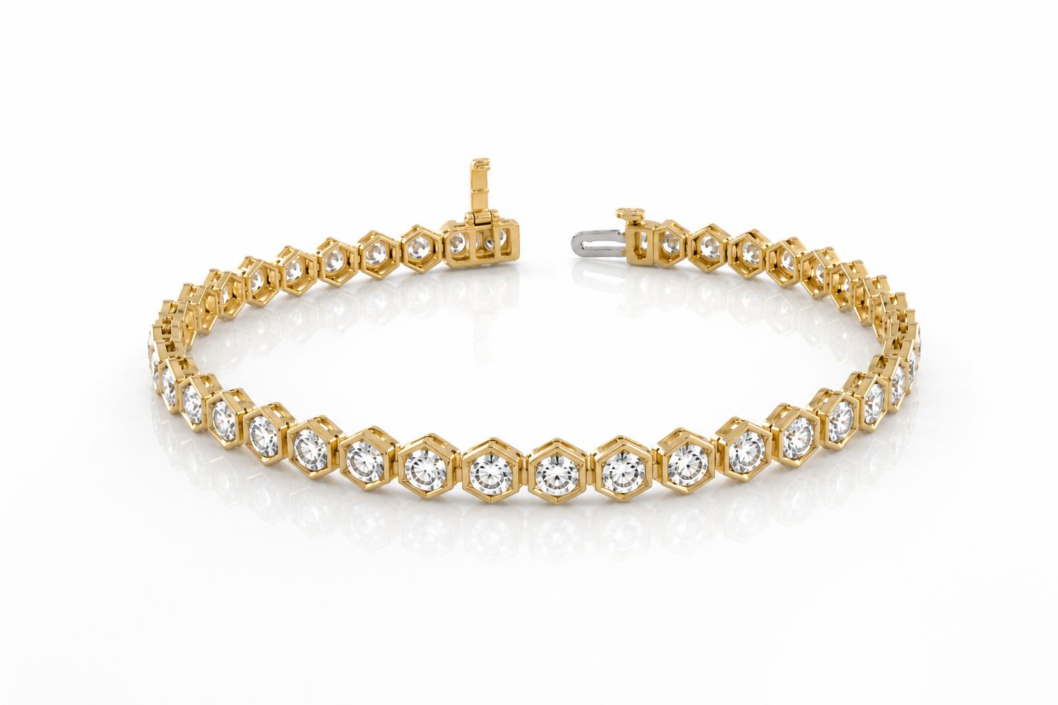 Hexa Lumière Diamond Bracelet
