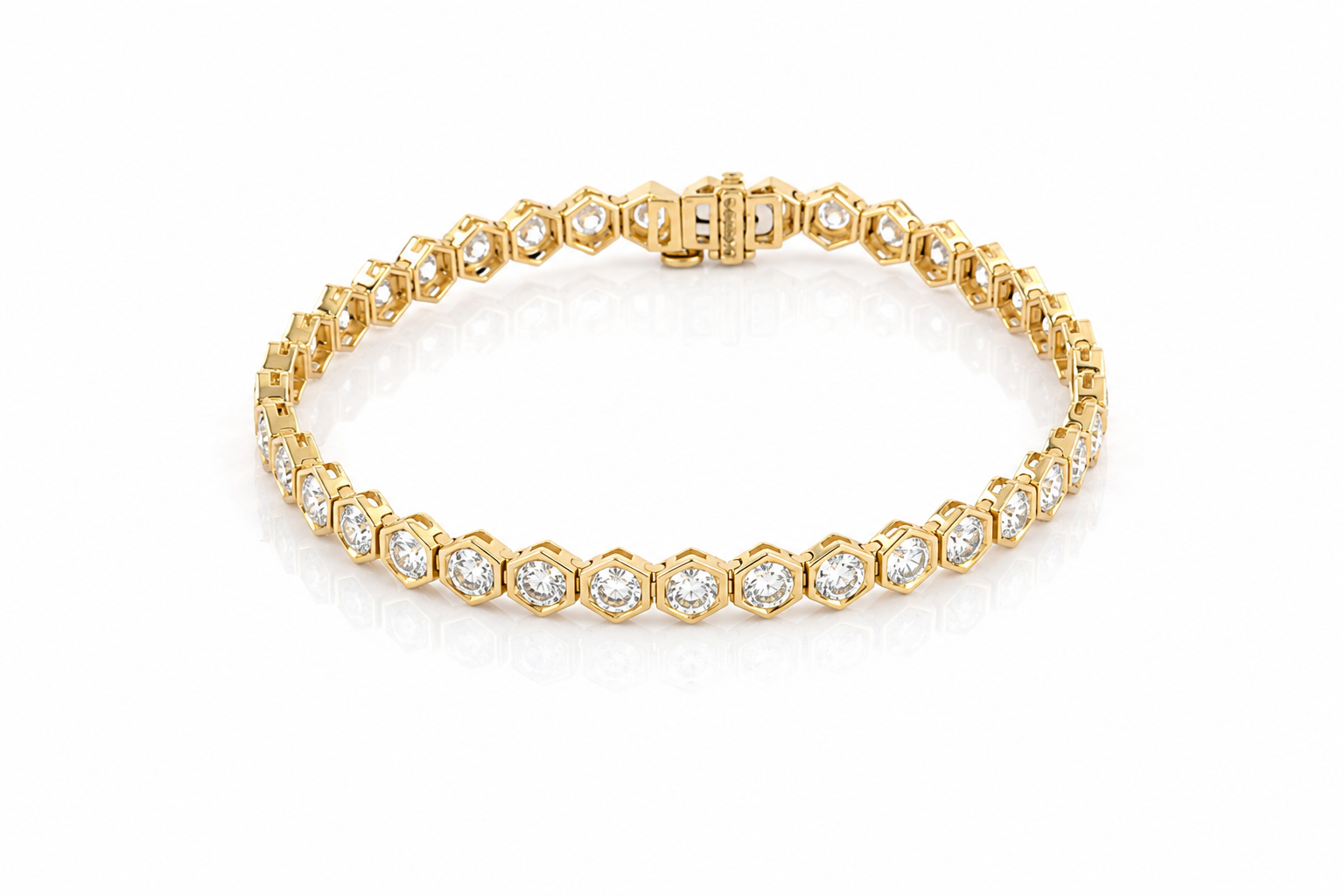 Hexa Lumière Diamond Bracelet