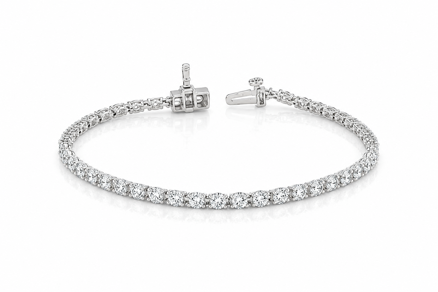 Celeste Round Diamond Bracelet