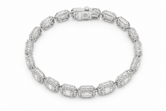 Halo Éminence Diamond Bracelet
