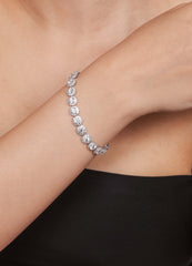 Halo Royale Diamond Bracelet
