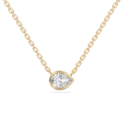 Aurreva Teardrop Frame Pendant – Pear