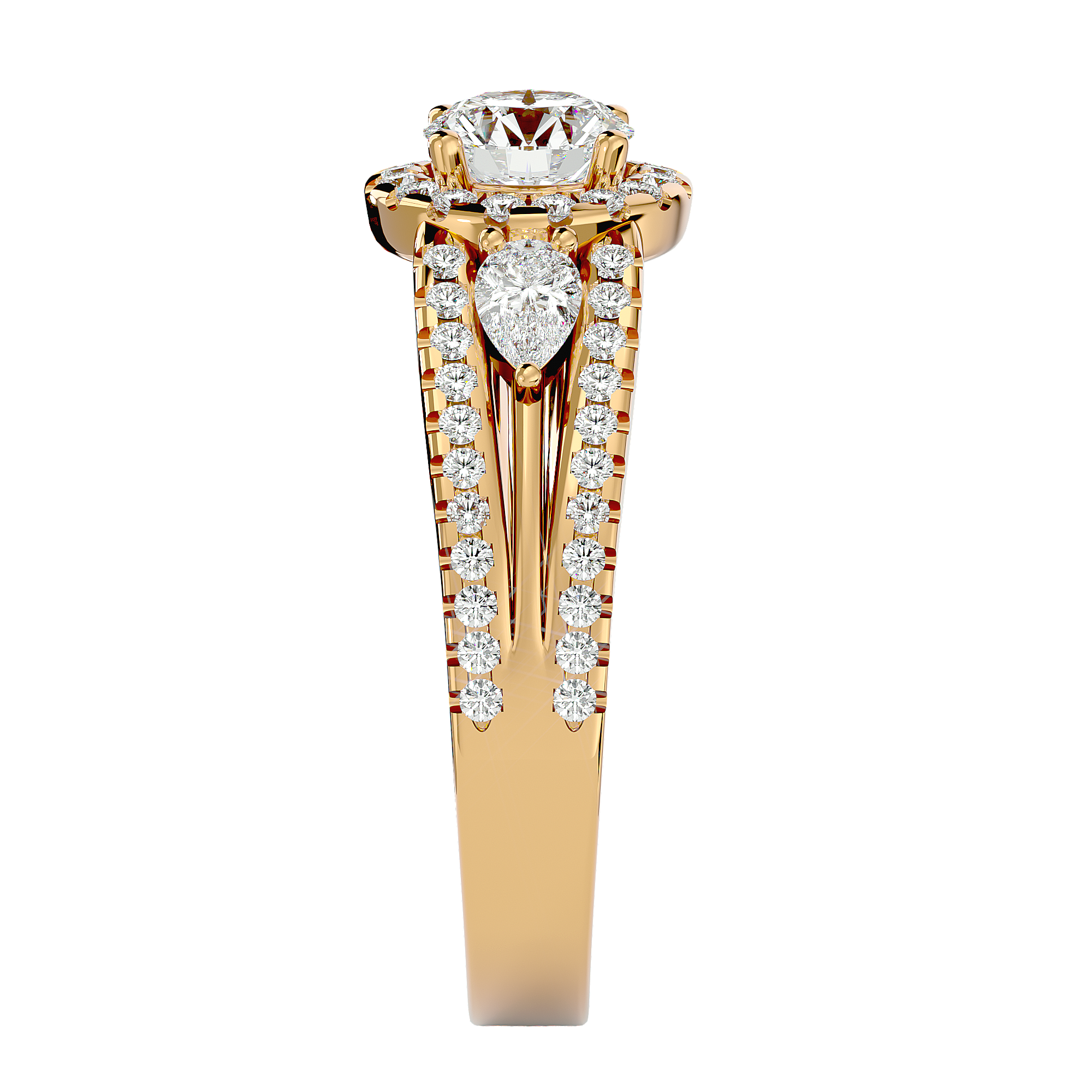 Kalani Three Stone Ring