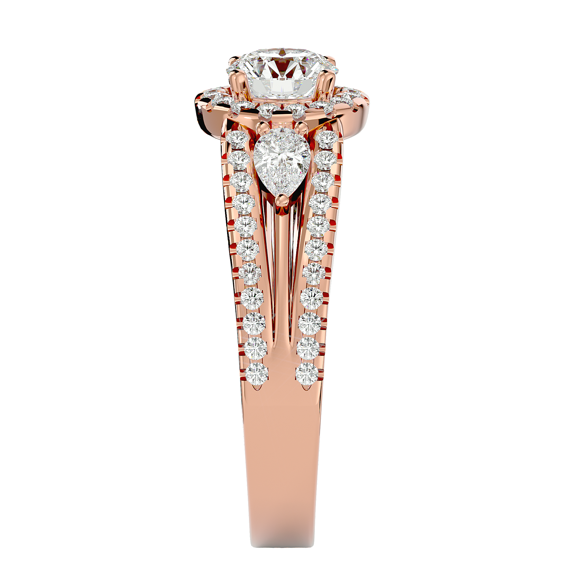 Kalani Three Stone Ring